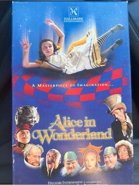 Hallmark Entertainment Alice in Wonderland VHS